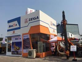 Zega D535 и D440 в Mining Expo Indonesia